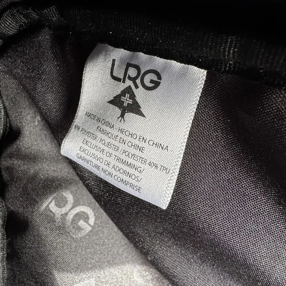 LRG‎ Utility Messenger Bag Olive Green Black Crossbody Laptop Streetwear